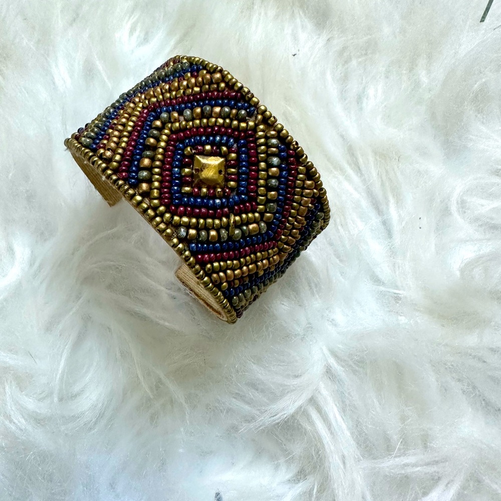 Bohemian beaded bracelet